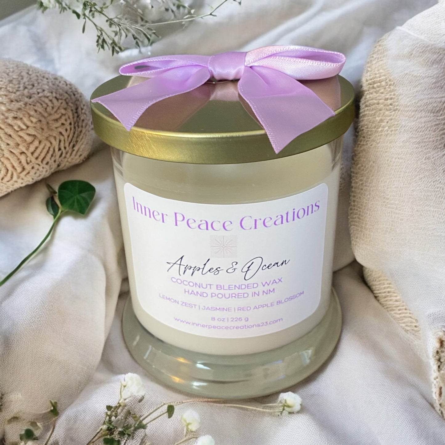 Apples & Ocean Candle