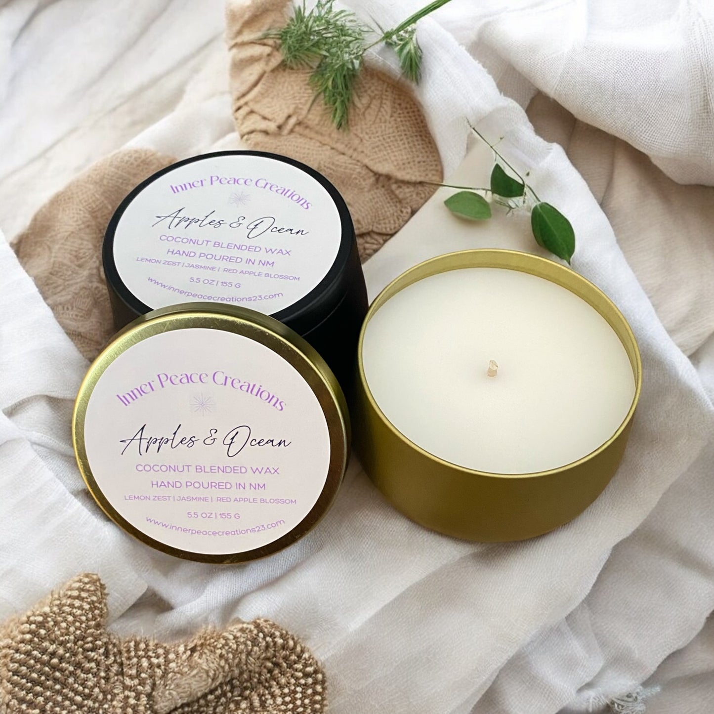 Apples & Ocean Candle