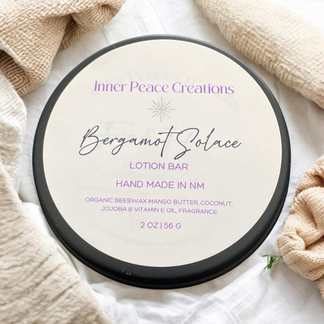 Bergamot Solace Solid Lotion Bar