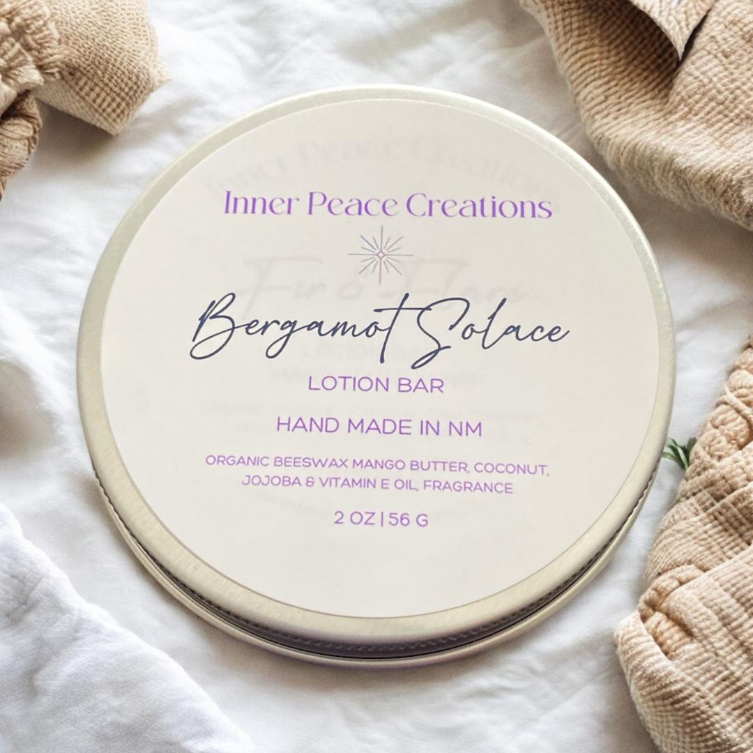 Bergamot Solace Solid Lotion Bar
