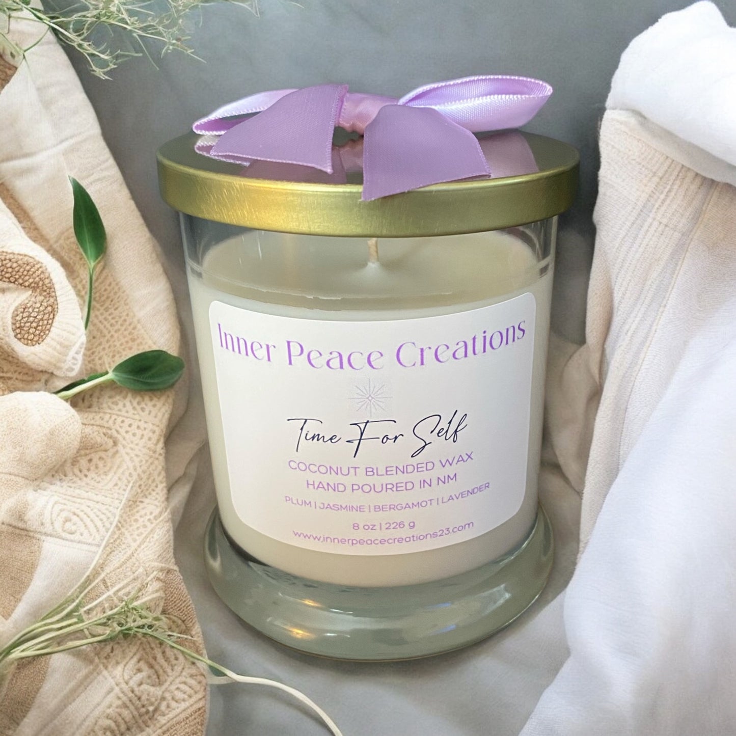 Time For Self Candle