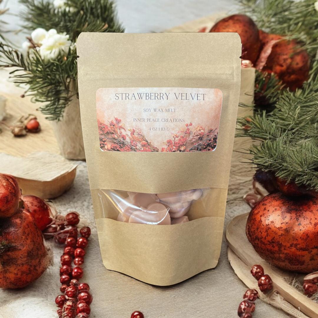 Strawberry Velvet Candle