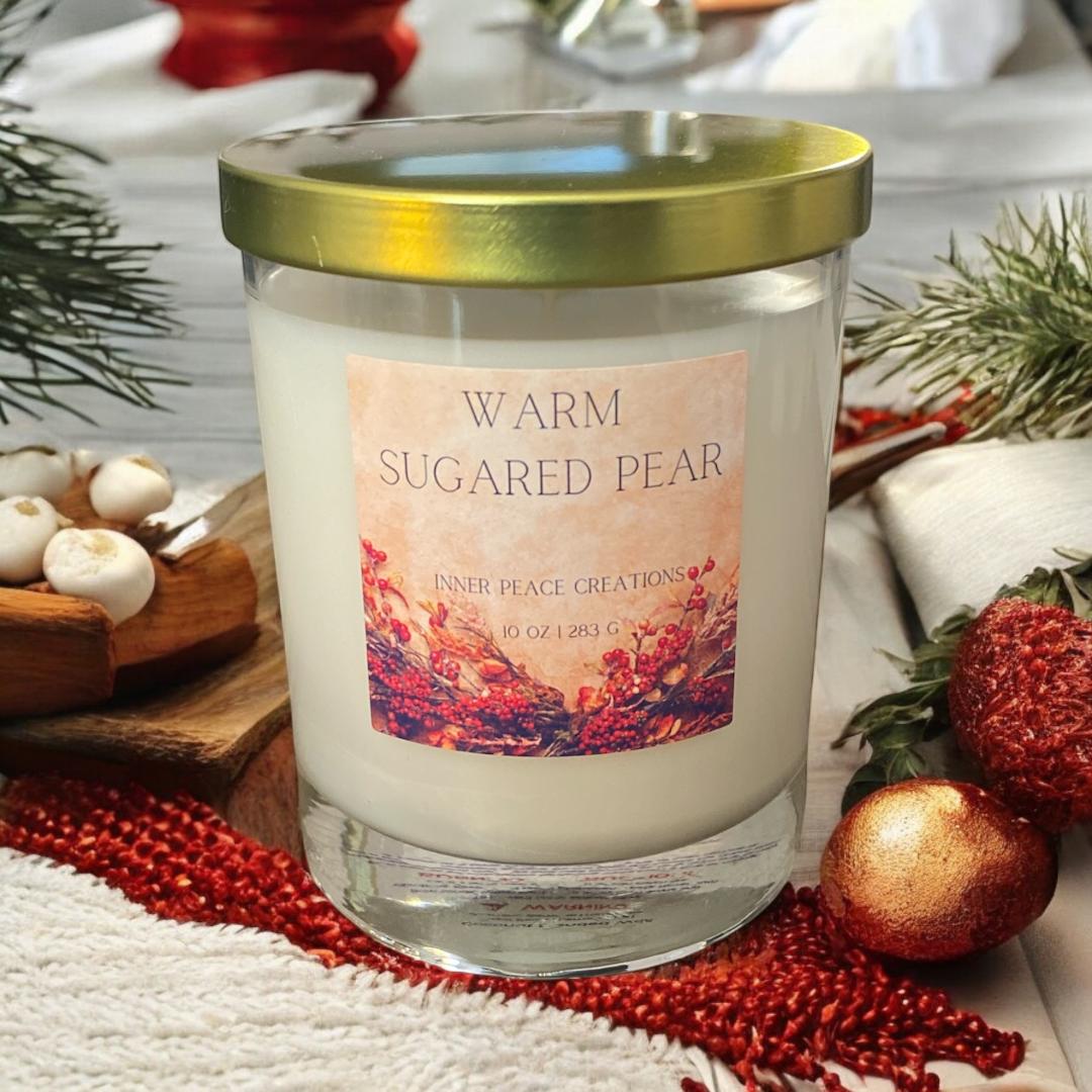Warm Sugared Pear Candle