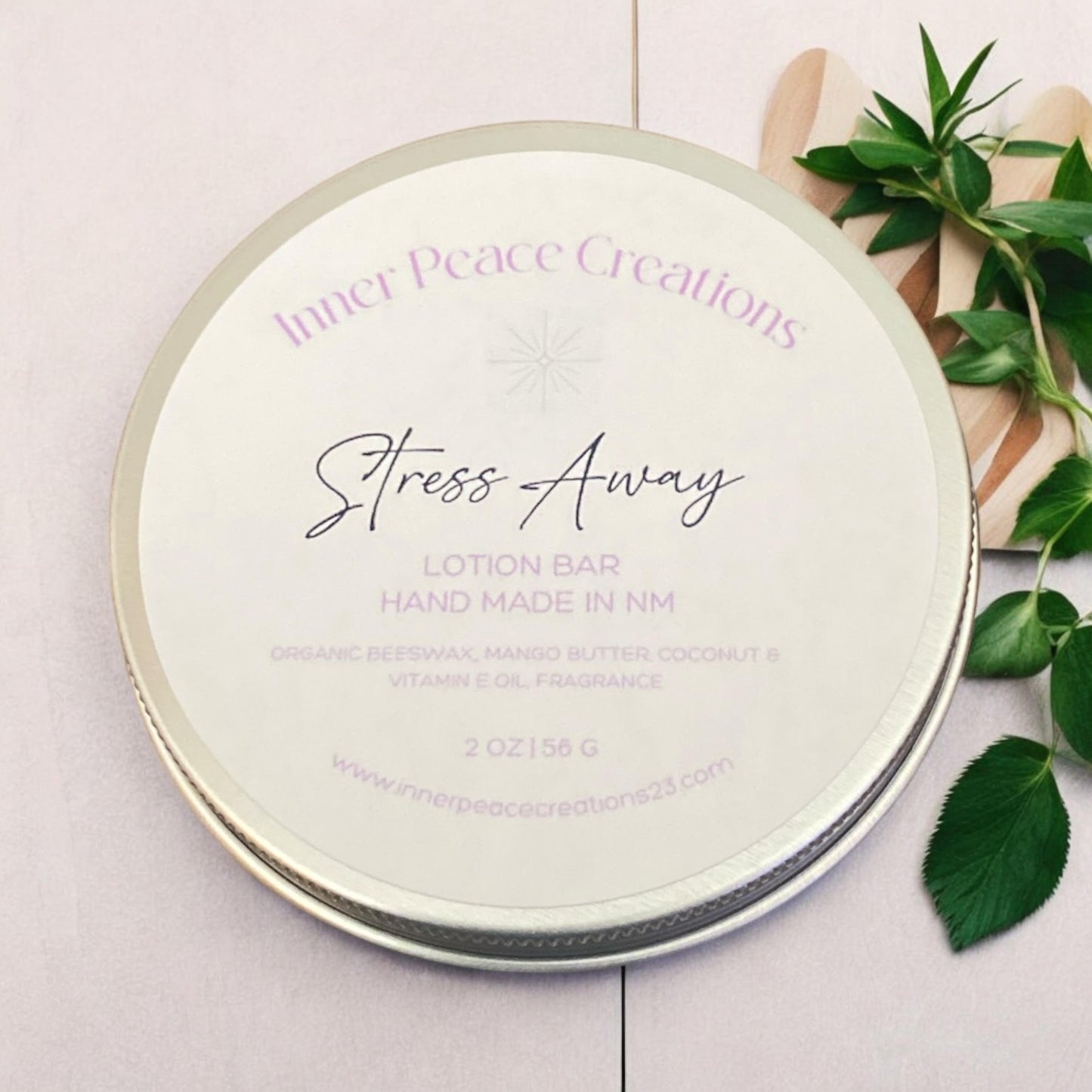 Stress Away Solid Lotion Bar