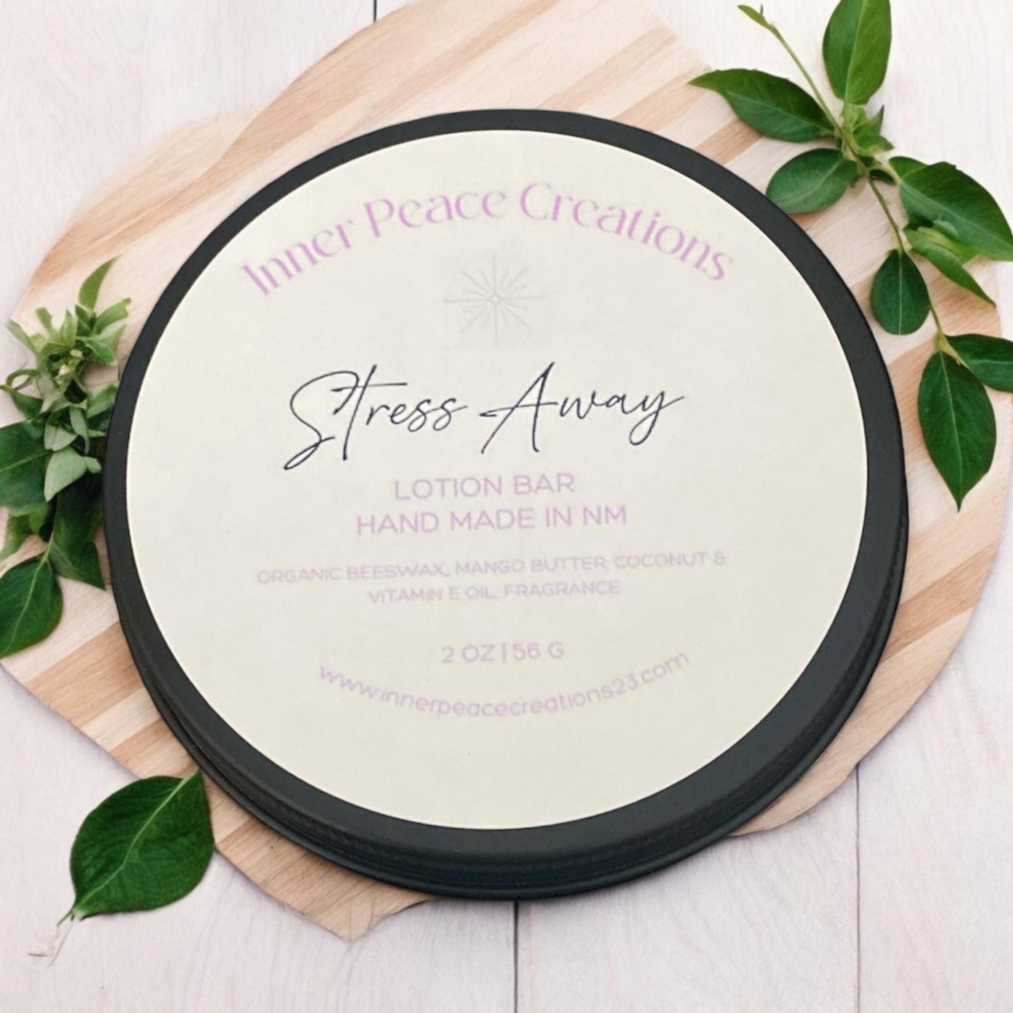 Stress Away Solid Lotion Bar