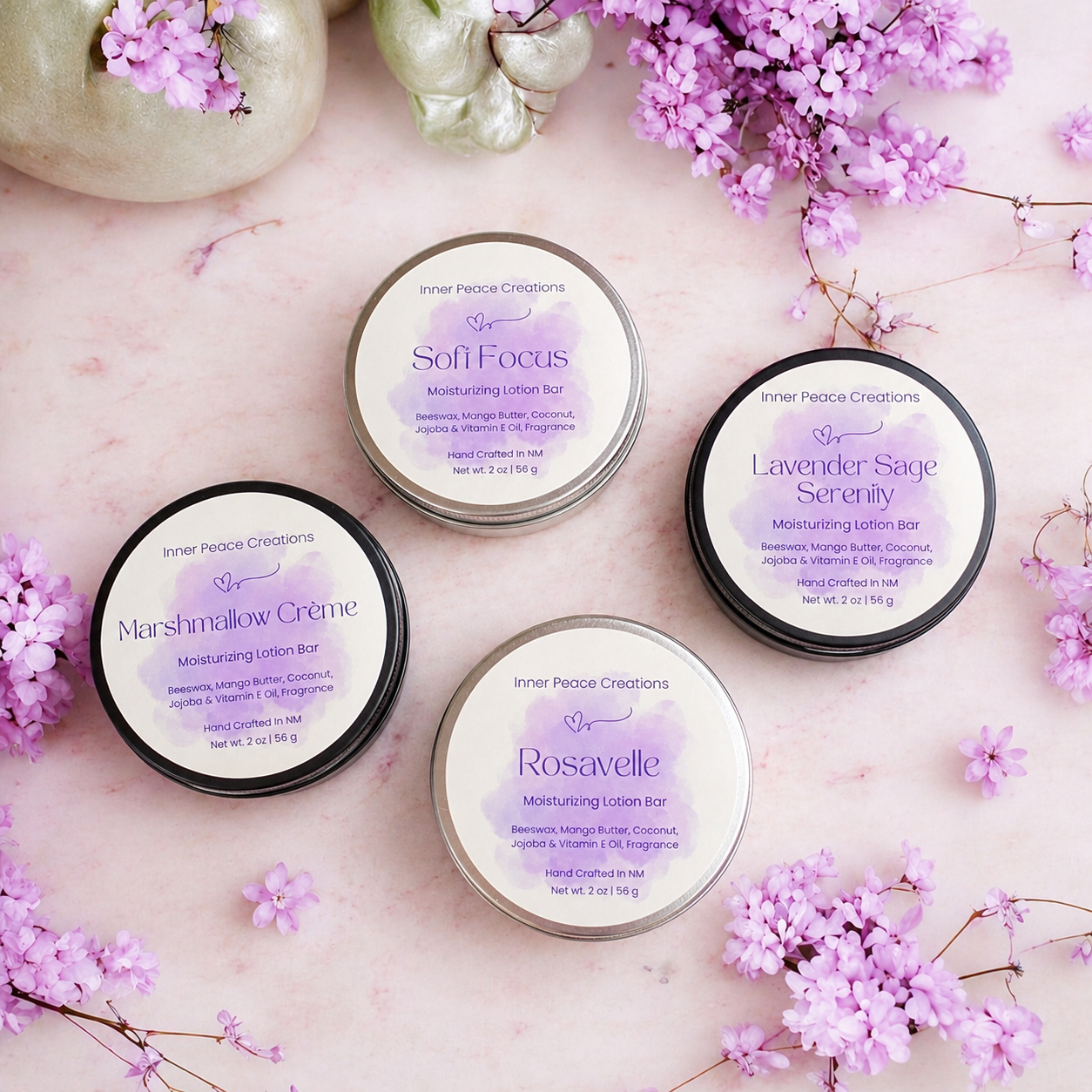 Solid Moisturizing Lotion Bars