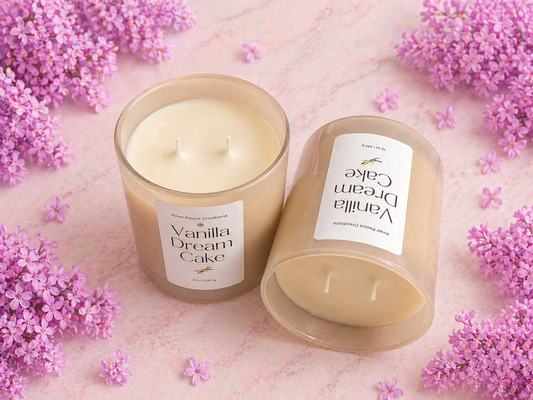 Vanilla Dream Cake Candle
