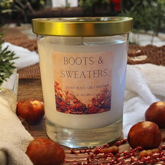 Boots & Sweaters Candle