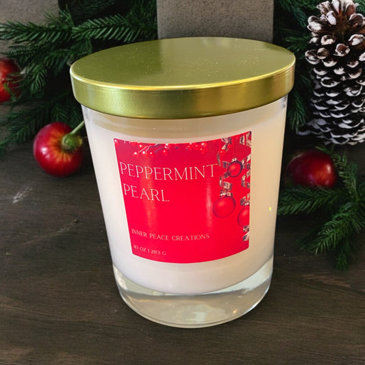 Peppermint Pearl Candle