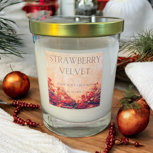 Strawberry Velvet Candle