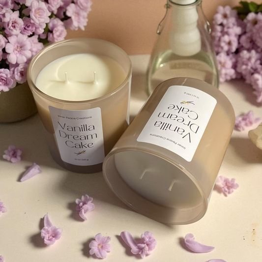 Vanilla Dream Cake Candle